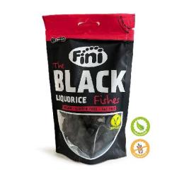 180g BLACK LIQUORICE FISHES FINI