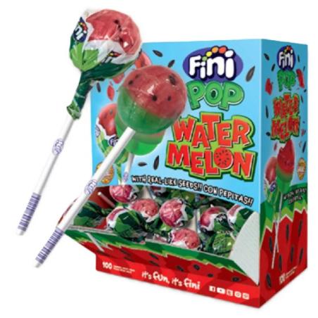 FINI POP WATER MELON PEPITAS 100ud