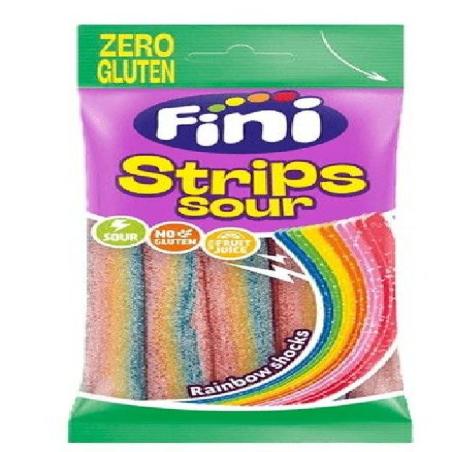 75 STRIPS SOUR RAINBOW ZERO GLUTEN