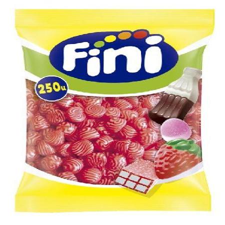 B/250ud BESOS ESPIRAL FRESA FINI