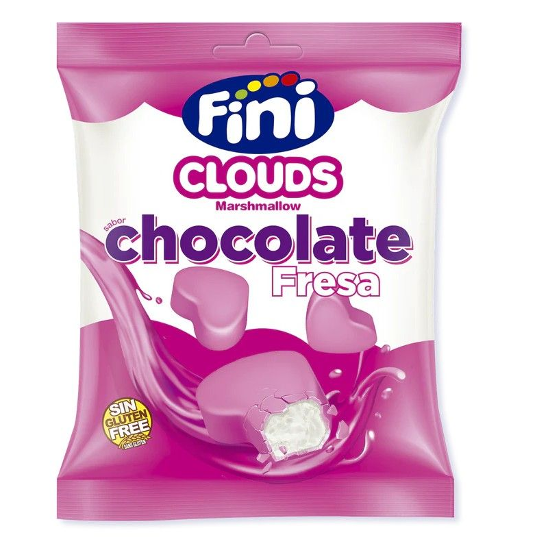 80g CLOUDS CHOCOLATE FRESA