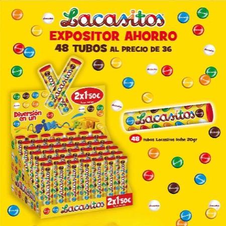 EXP. LACASITOS TUBO 48UDS