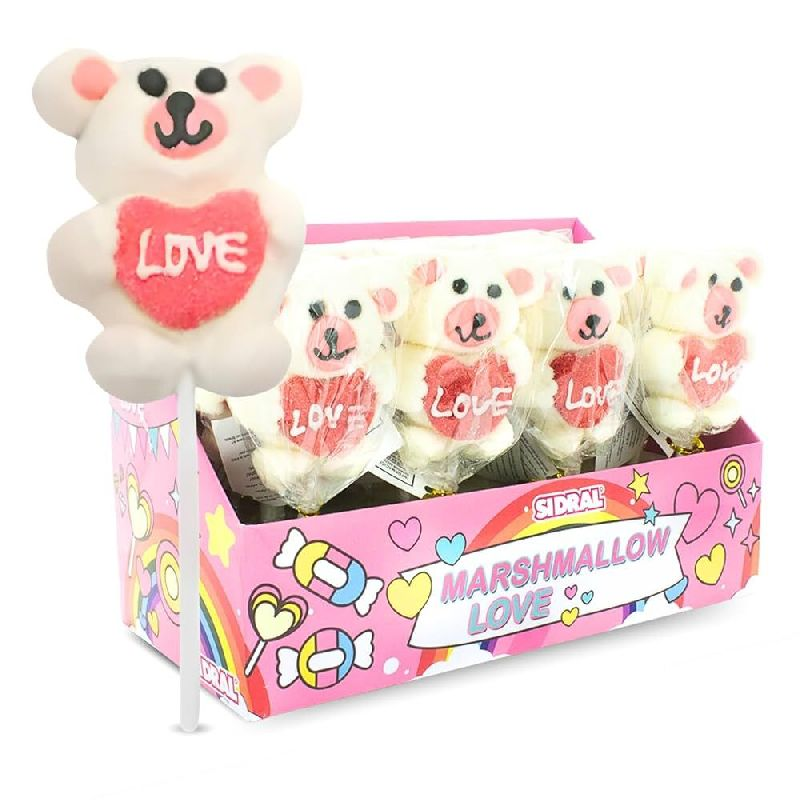 OSITO CORAZON MARSHMALLOW 16ud 30g