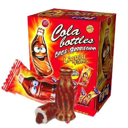 CHICLE LIQUIDO COLA BOTTLES 200ud FINI