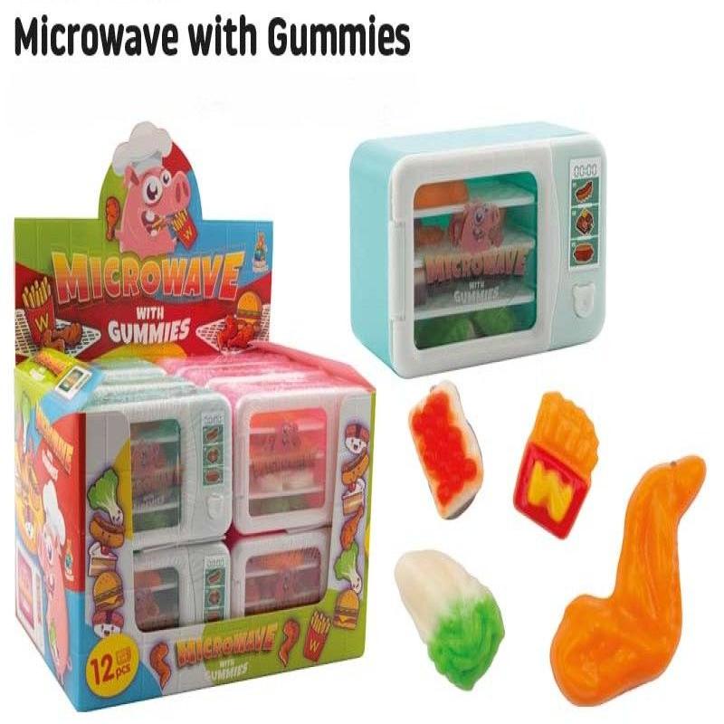 MICROWAVE WITH GUMMIES 12u