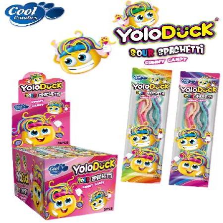 SOUR SPAGHETTI GUMMY CANDY 24U