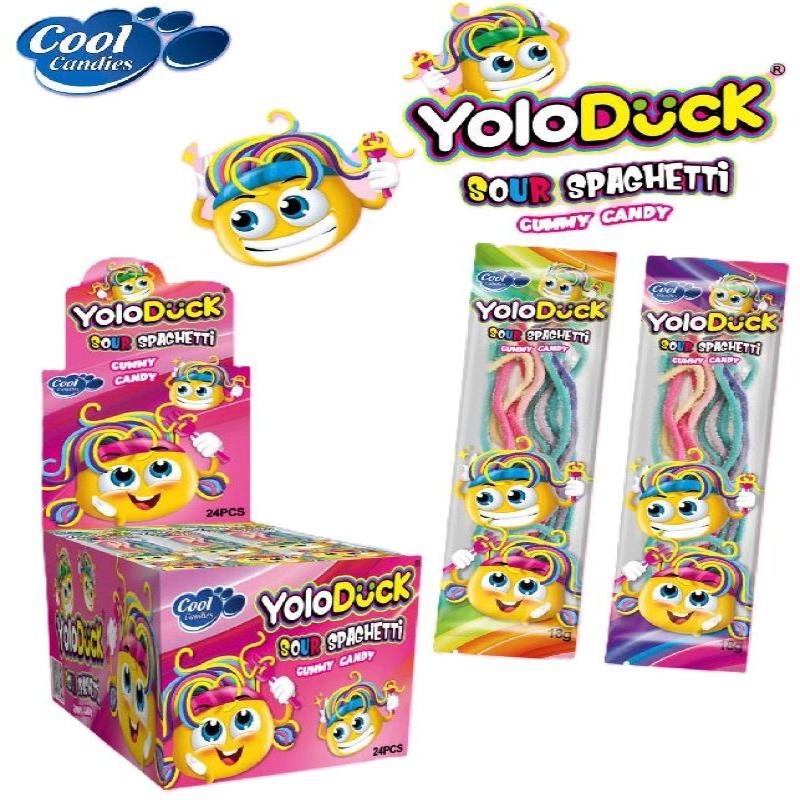 SOUR SPAGHETTI GUMMY CANDY 24U