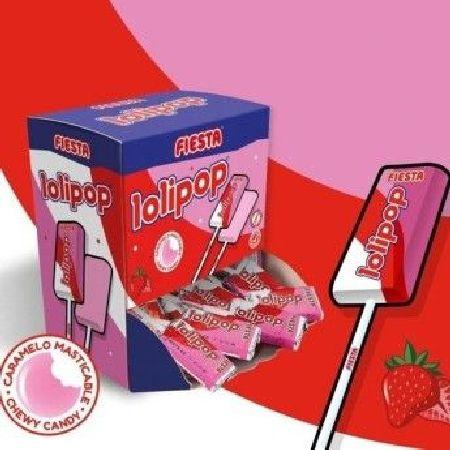 LOLIPOP FRESA FIESTA 20ud