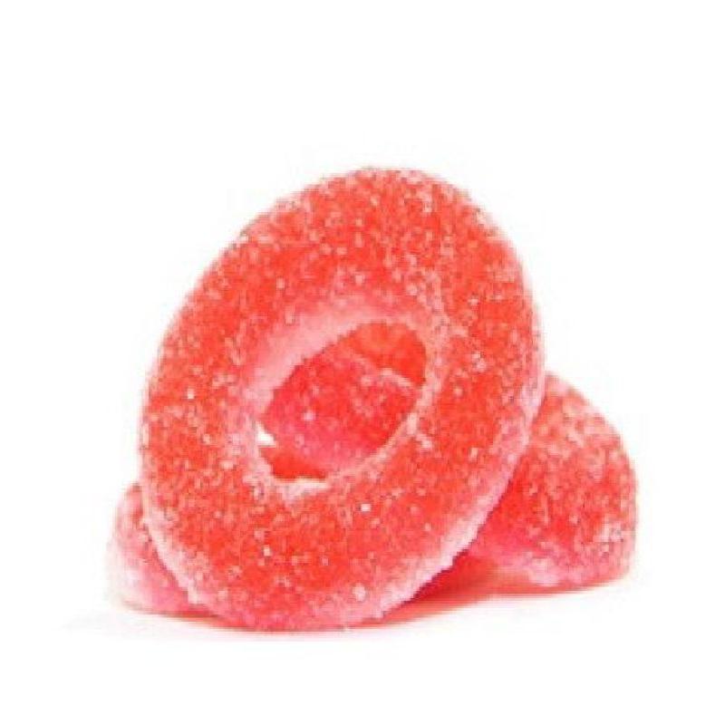 B/250ud GOMAS AROS FRESA C/A BURMAR