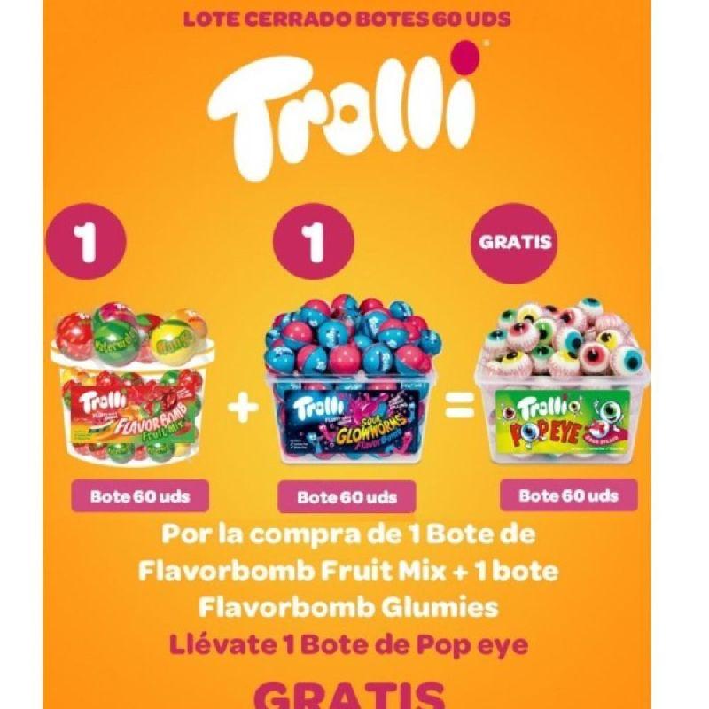 LOTE TROLLI 2+1 FRUITMIX+GLUMIES