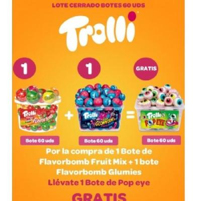 LOTE TROLLI 2+1 FRUITMIX+GLUMIES