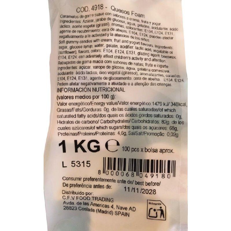 QUESOS FOAM 1KG