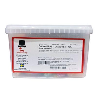 CALAVERAS SURTIDAS ACIDAS 290ud