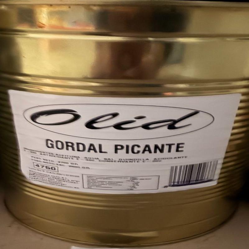 ACEITUNA GORDAL PICANTE LATA 2.5kg