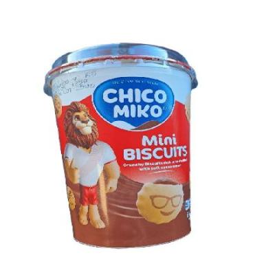 VASO GALLETAS RELLENA CREMA CACAO 6X125gr