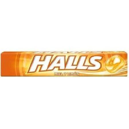 CAR.STICK HALLS MIEL-LIMON 20ud 2