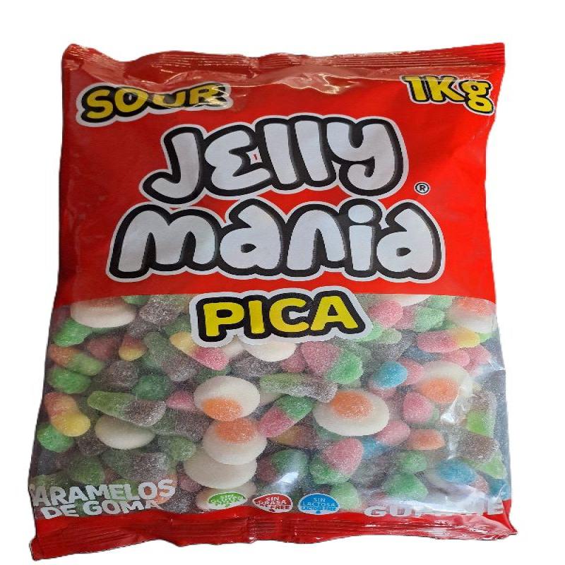 B/1kg JELLY MANIA MINI PIKA JAKE      GOMINOLAS