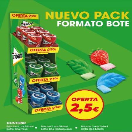 TRIDENT PACK BOTTLES