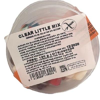 TARRINA CLEAR LITTLE MIX 130g    GOMINOLAS
