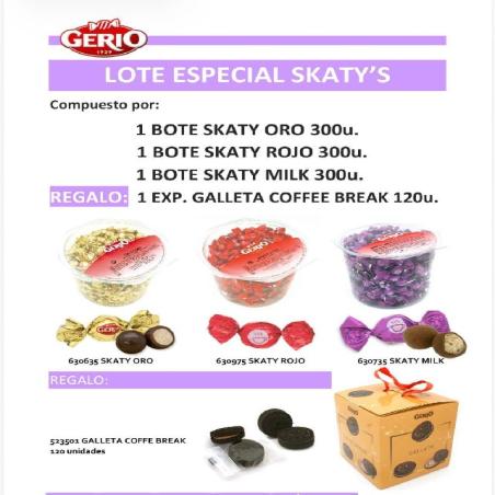 PACK ESPECIAL SKATY GERIO 900+120S/C