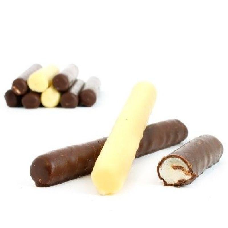 TANZANITOS CHOCO NEGRO Y BLANCO 150 UDS