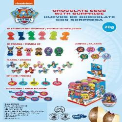 HUEVO CHOCO PAW PATROL 24ud