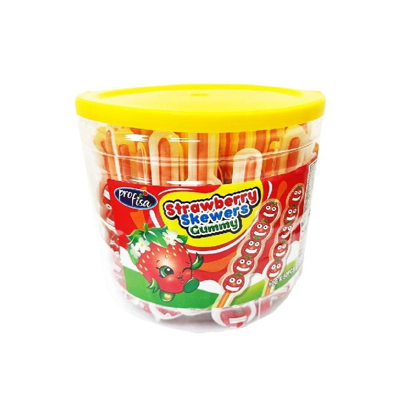 MINI GUMMY STRAWBERRY 50U 10G