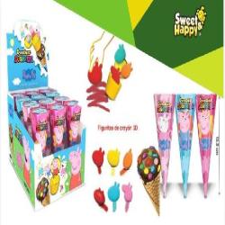 CONO CHOCO PEPPA PIG  12ud