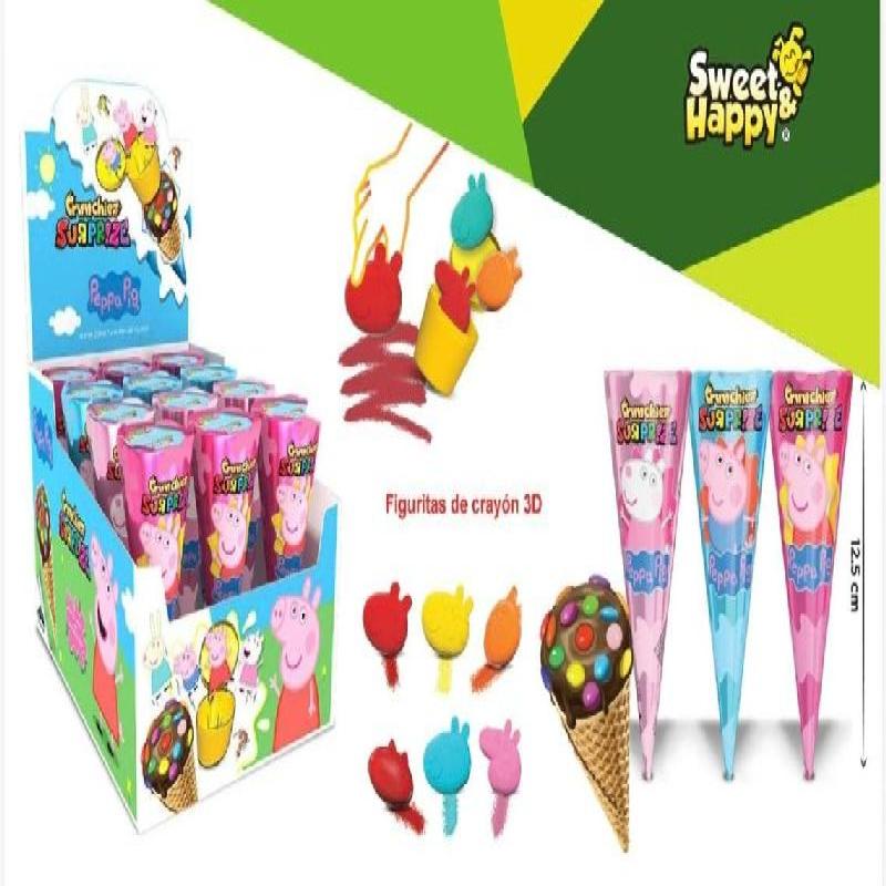 CONO CHOCO PEPPA PIG  12ud