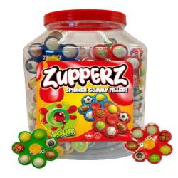 ZUPPER SPINNER GUMMY 50 uds