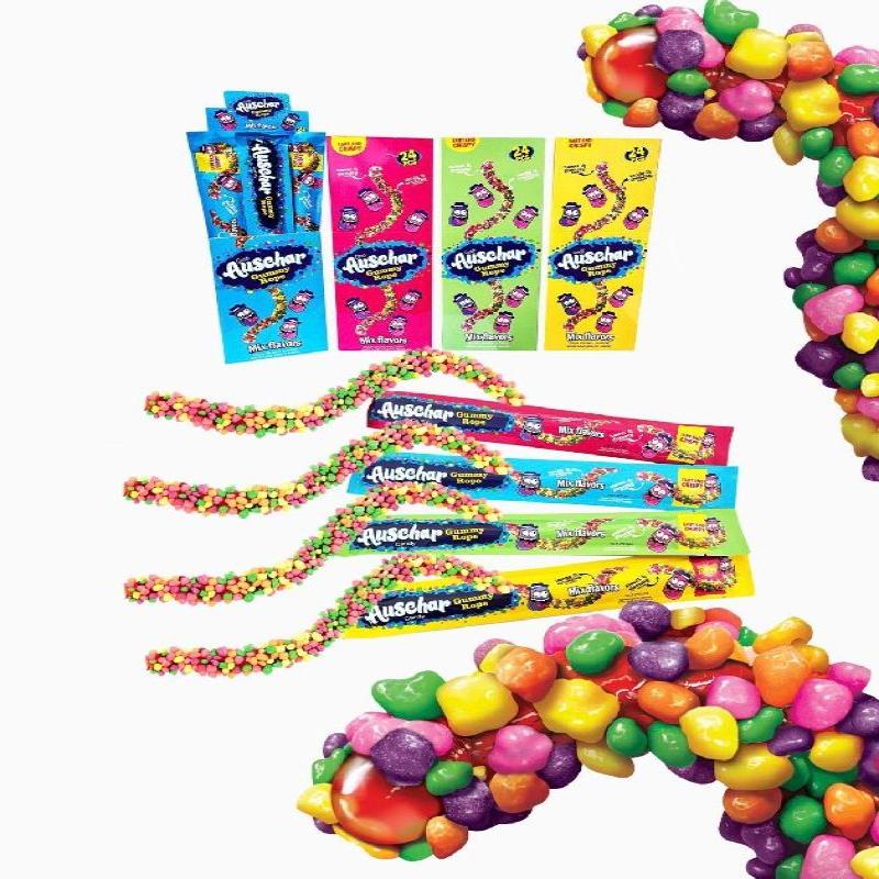 CANDY AUSCHAR GUMMY ROPE 24 UDS