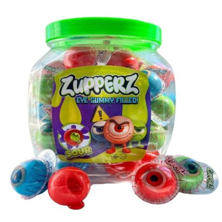 ZUPPERZ EYE GUMMY FILLED 50 uds