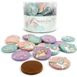 MONEDAS CHOCO UNICORNIO 110ud 2