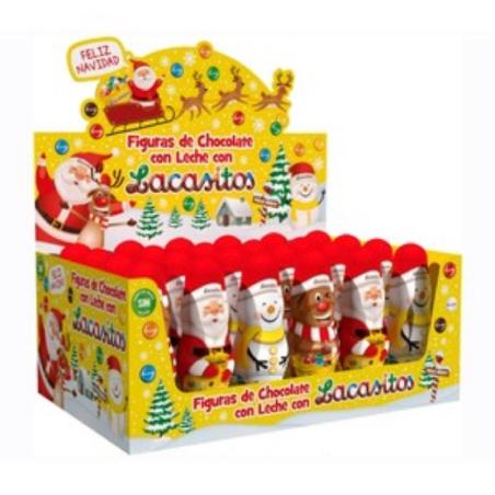 FIGURAS DE CHOCO NAVIDAD L754700 24U