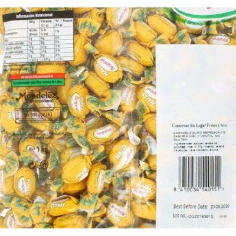 B/1kg CAR. RESPIRAL MIEL-MENTOL