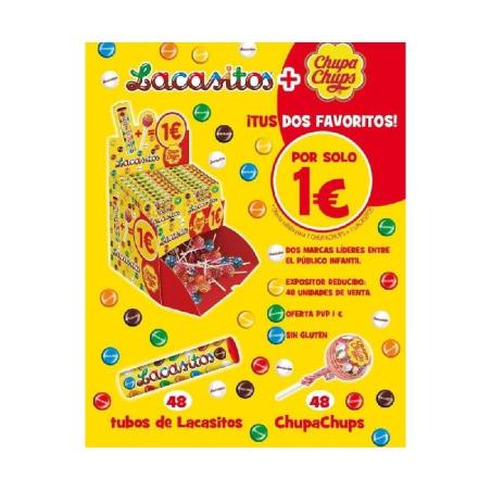 LACASITOS+CHUPA CHUPS 1€