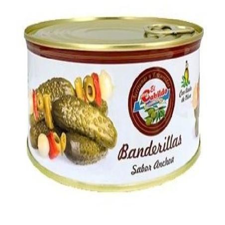 PANDERETA BANDERILLAS S/A 550g neto