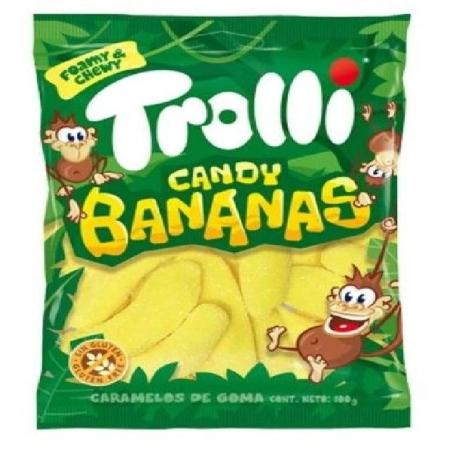 12x100 BANANAS TROLLI