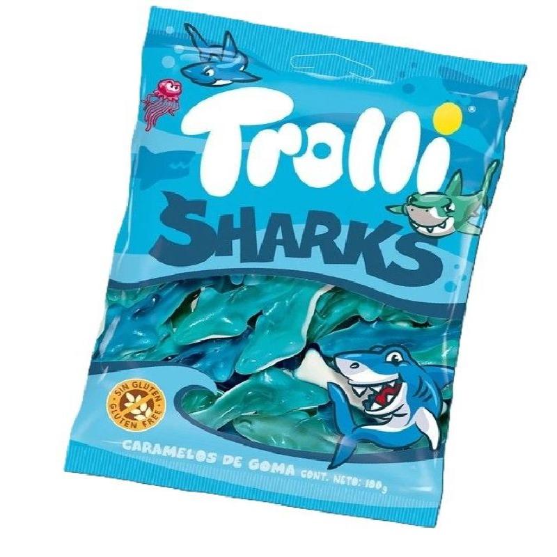 12x100 SHARKS (TIBURONES) TROLLI