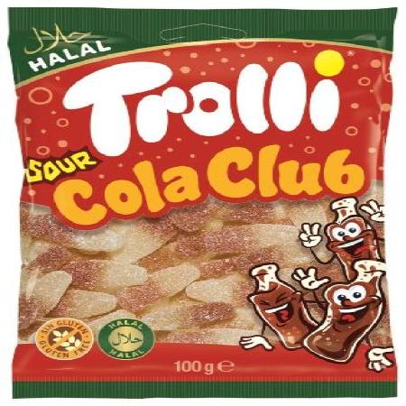 100G SOUR COLA CLUB TROLLI