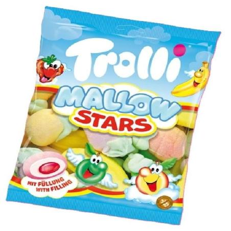 8X150g MALLOW STARS  TROLLI