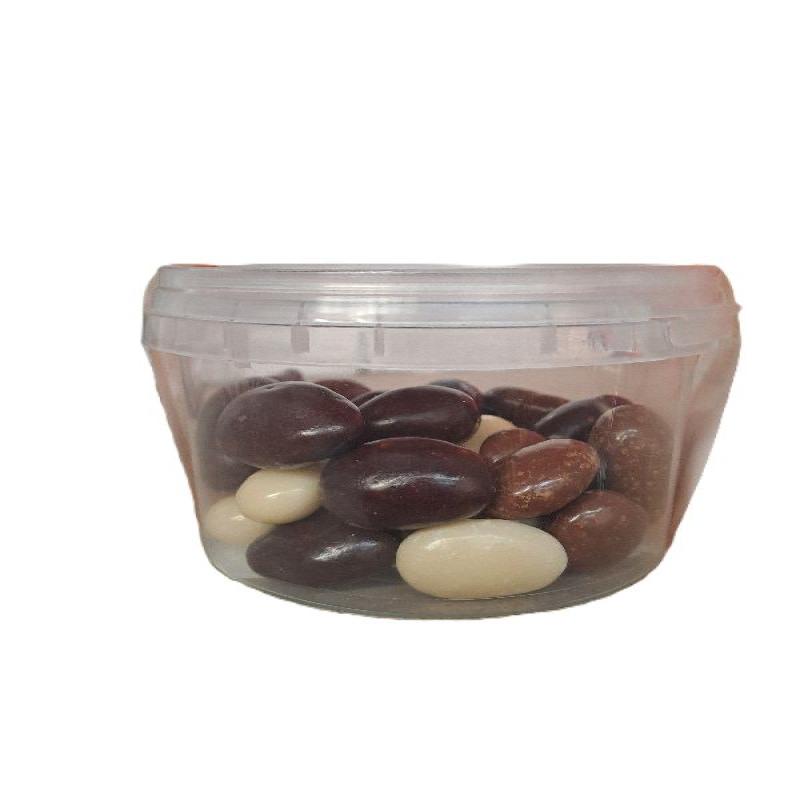 TARRINA ALMENDRA 3 CHOCOLATES 125g