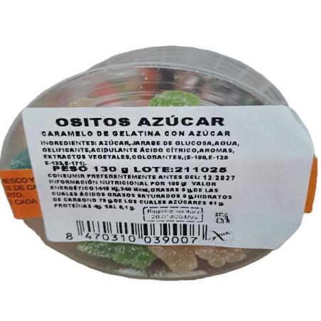 TARRINA OSITOS AZÚCAR 130g