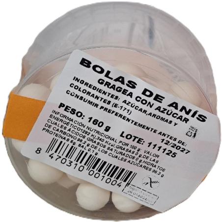 TARRINA BOLAS DE ANIS 160g