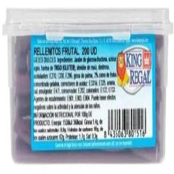 REGALIZ RELLENO FRUTAL 200ud K.REGAL 2