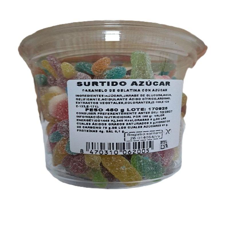 TARRINA CAJA SURTIDO AZUCAR 250g