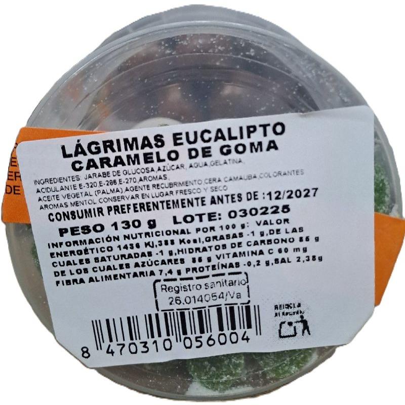 TARRINA LAGRIMAS EUCALIPTO 130 grs