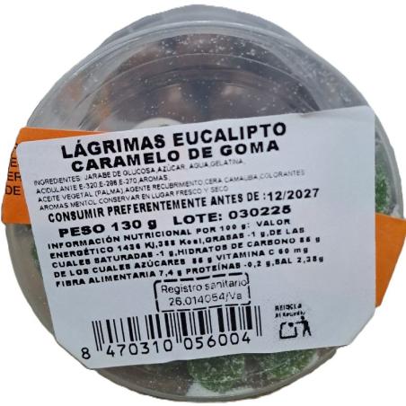 TARRINA LAGRIMAS EUCALIPTO 130 grs