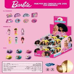 HUEVOS CHOCOLATE BARBIE  24ud
