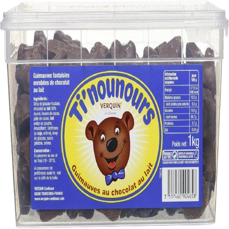 OSOS CHOCO NEGRO TI'NOUNOURS 1kg